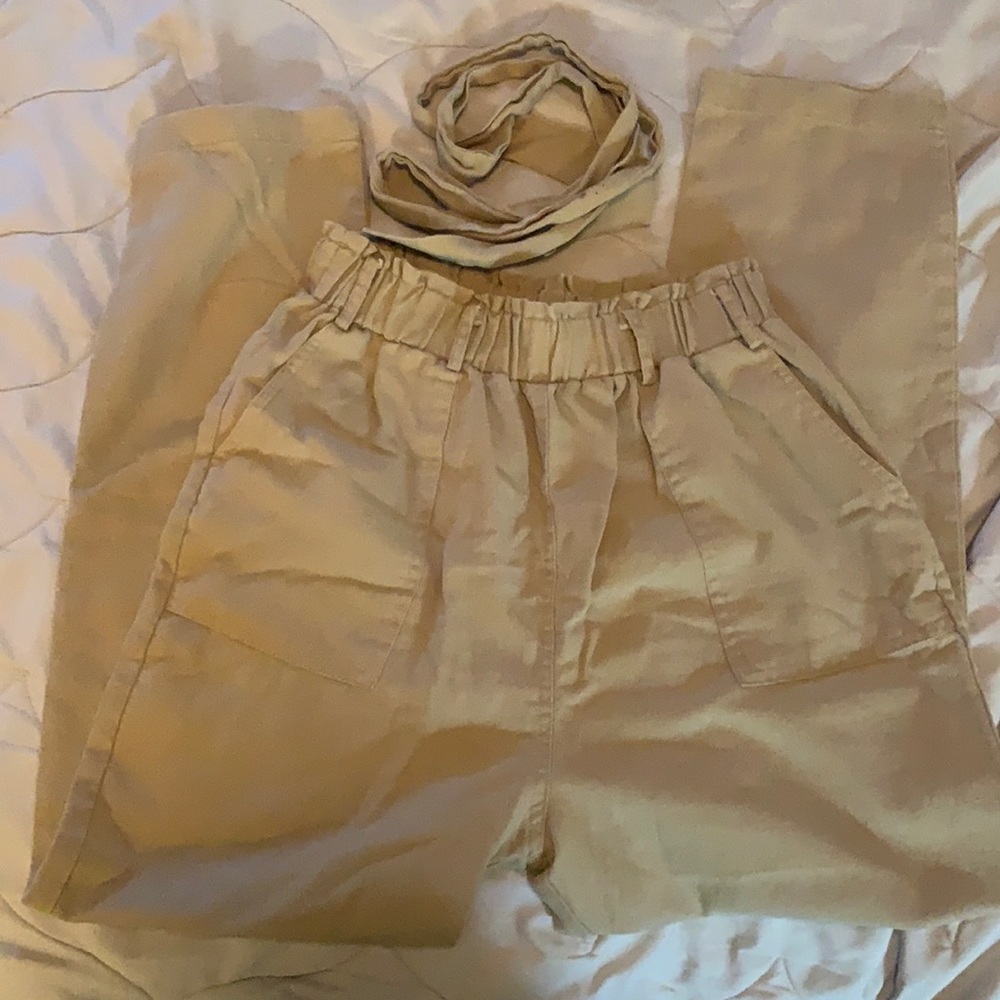 Brown Paper Bag Pants